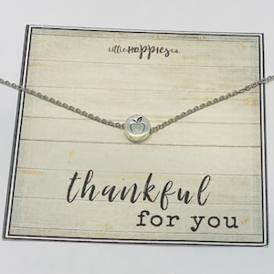 Necklace for teacher, Teacher appreciation gift, Teacher gifts, End of year gift, Personalized gift for teacher, Teacher appreciation gifts
