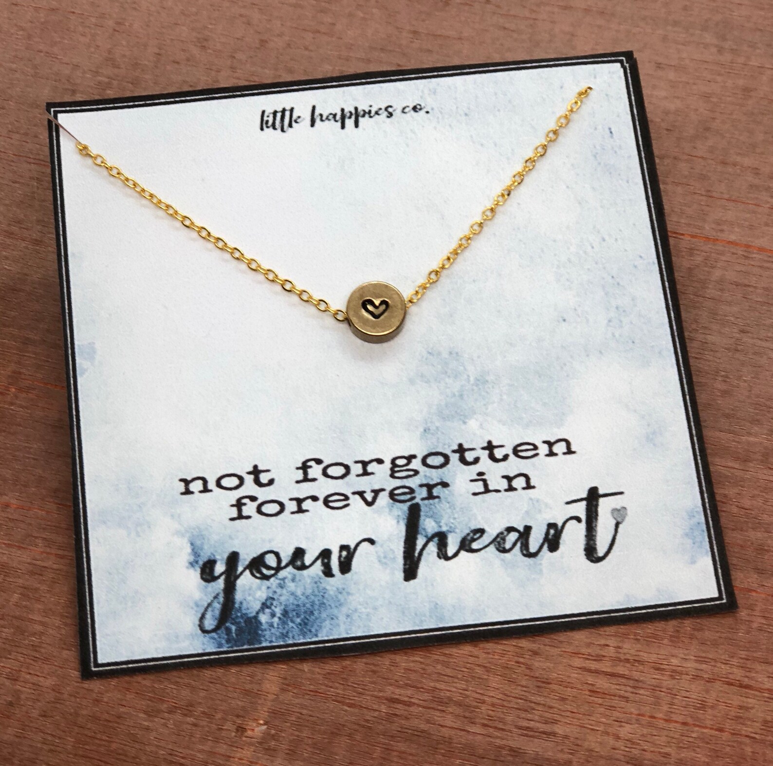 Sympathy/grief Necklace Dainty Womens Necklace Miscarriage Etsy