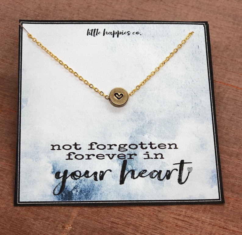 SympathyGrief Necklace sympathy gift dainty womens necklace miscarriage gift sympathy necklace grief gift encouragement gift