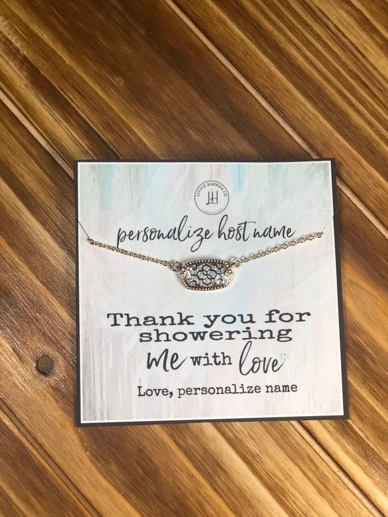 Wedding shower hostess gift bridal shower hostess thank you Etsy