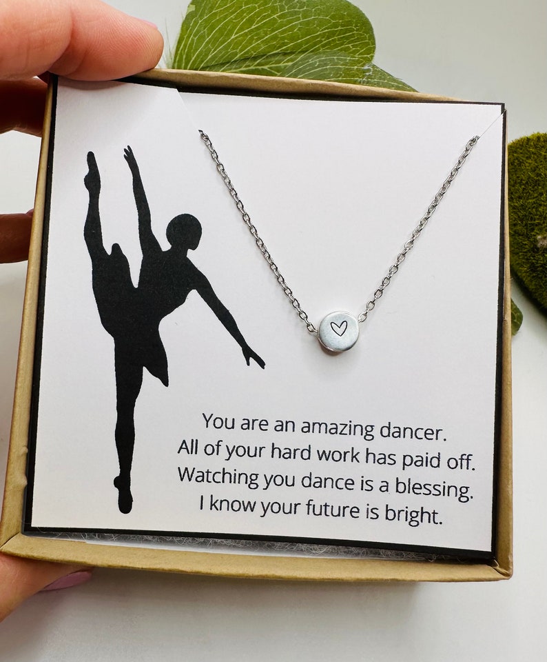 Dance Recital Gift, Gift for Dancer, Bulk Dance Gift, Ballet Necklace, Gift for Dance Team, Dance Competition, Company Gift Bild 1