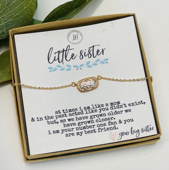 Little Sister Gift From Big Sister Sister Gifts Little Sister