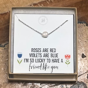 Valentine&#39;s Day gifts for BFF, Valentines for best friends, Valentines Day gifts for friends, Valentines gift for friends, Friend necklace