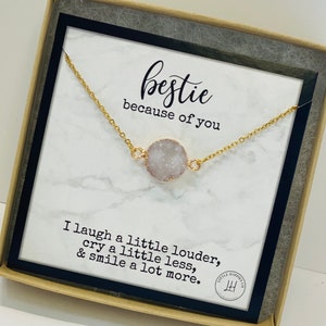 Gift for friends, friendship gift, friendship necklace, best friend gift, bestfriend necklace, bestfriend, bestie, (02-001)