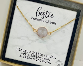 Gift for friends, friendship gift, friendship necklace, best friend gift, bestfriend necklace, bestfriend, bestie, (02-001)