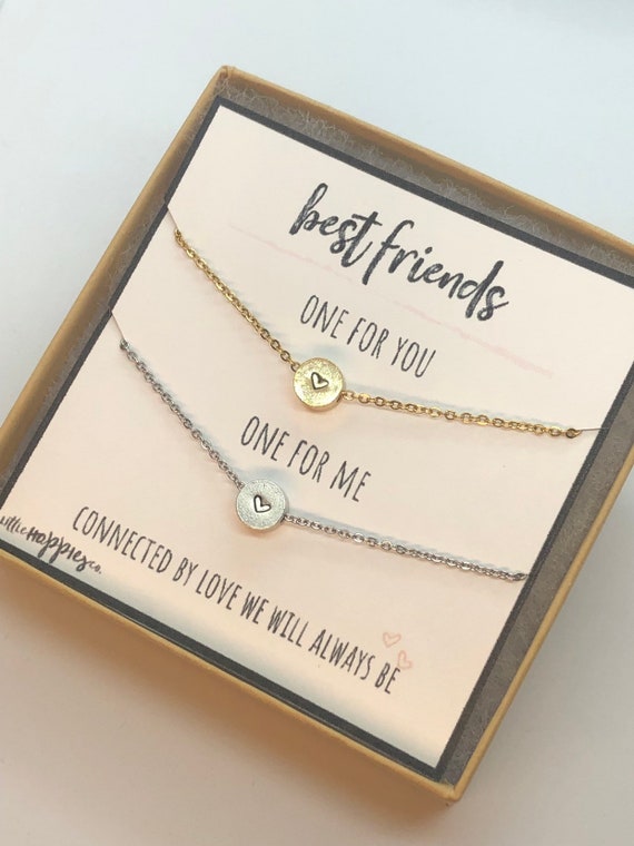 Best Friend Gifts, Friendship Gift, Necklace Set, Two Necklaces