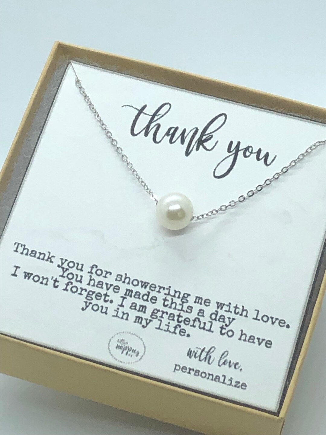 Bridal Shower Hostess Gift, Bridal Shower Hostess Thank You Gift