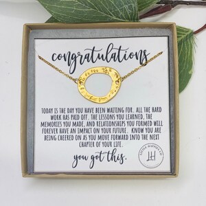 2025 Graduation Gift, Graduation Gifts, Congratulations Gift, Graduation Gift for Her, Class of 2025, Graduation Gift for Daughter, Necklace