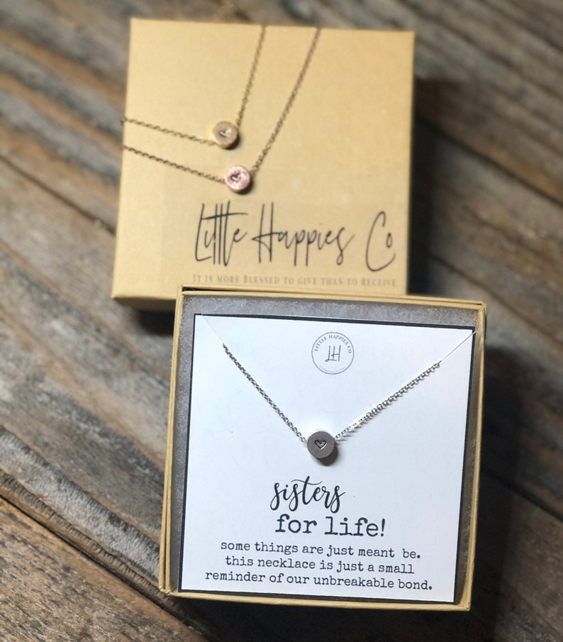 Gift for sister sister necklace meaningful gift for sister | Etsy