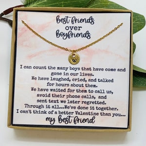Valentines Day gift, Best Friend, Valentine, Gift for her, Best Friend Gifts, Friendship Necklace, Small Gift for Women, Girls Valentine