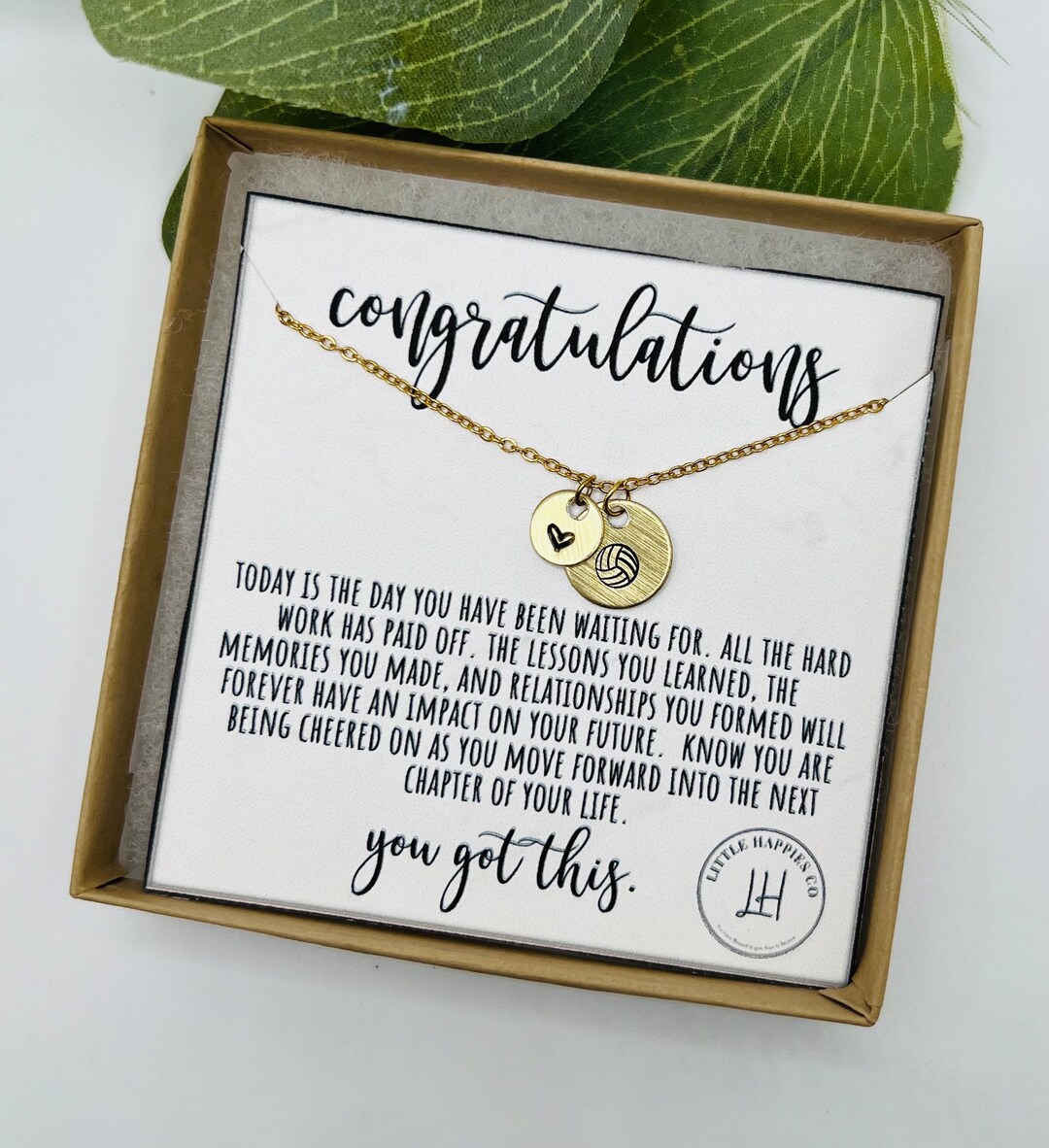 Graduation Gift for Volleyball Player, Gift for Volleyball, Volleyball