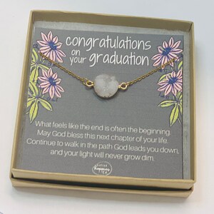 Graduation gift for girl, Grad gift, Grad gifts for her, gift for girls, Graduation gift for neice, Graduation necklace for daughter