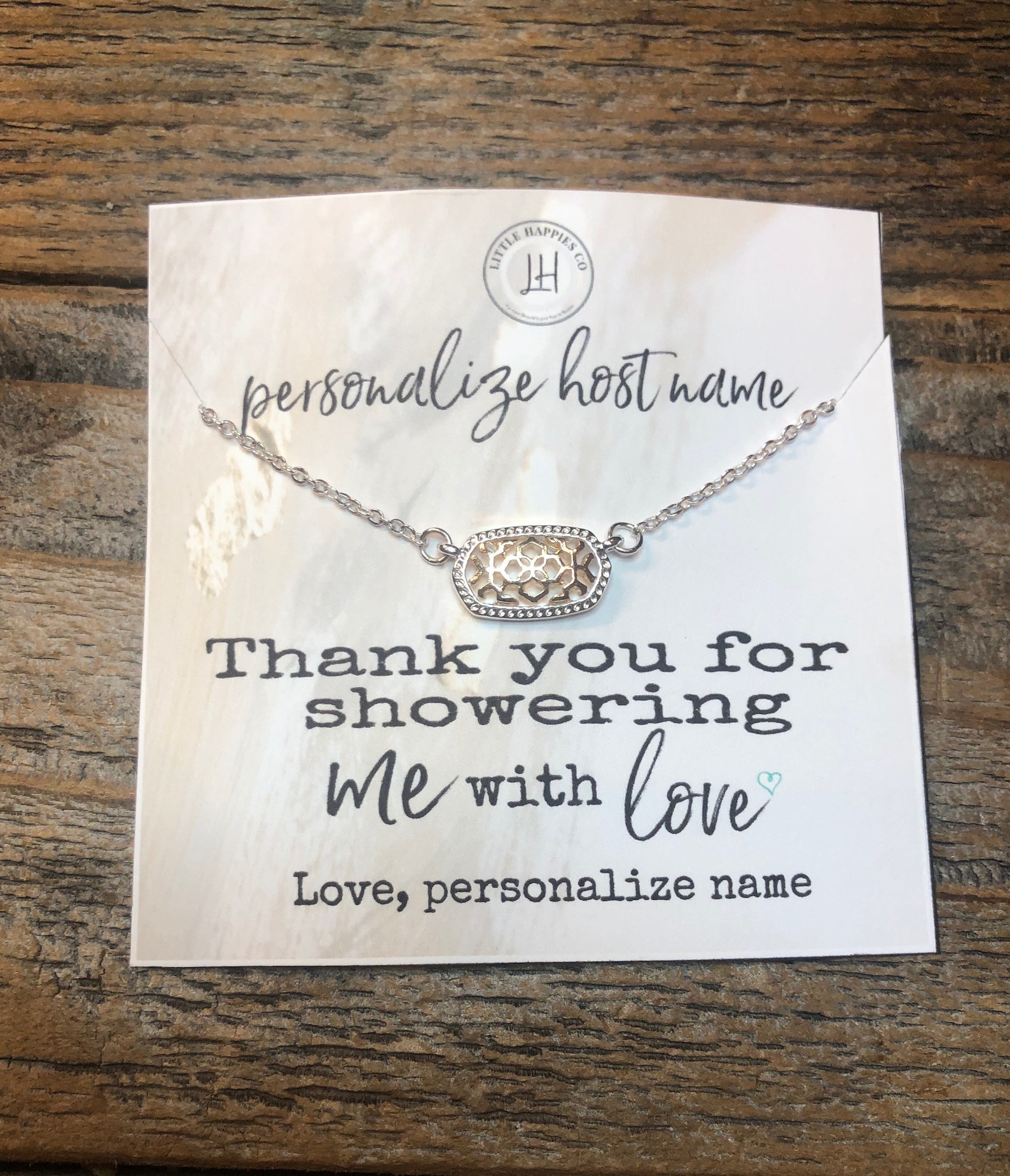 Wedding Shower Hostess Gift Bridal Shower Hostess Thank You Etsy