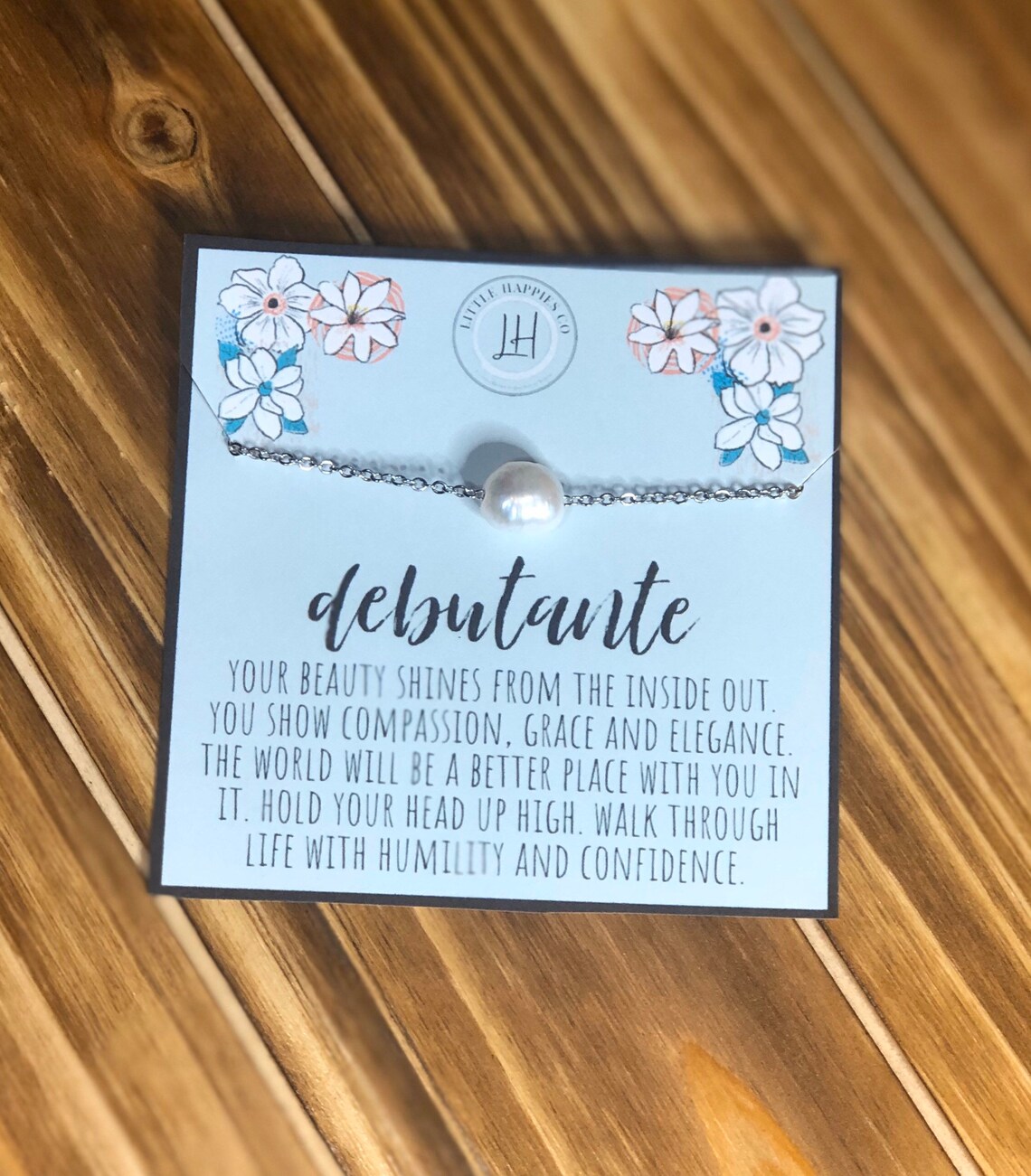 Debutante Gift Debutante Necklace Cotillion Ball Debutante Etsy