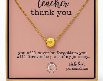 A Teacher Affects Eternity, Dainty Compass Necklace, Teacher Gift, End of  the Year Gift, Appreciation, Mentor Gift, Jewelry With Card - Etsy
