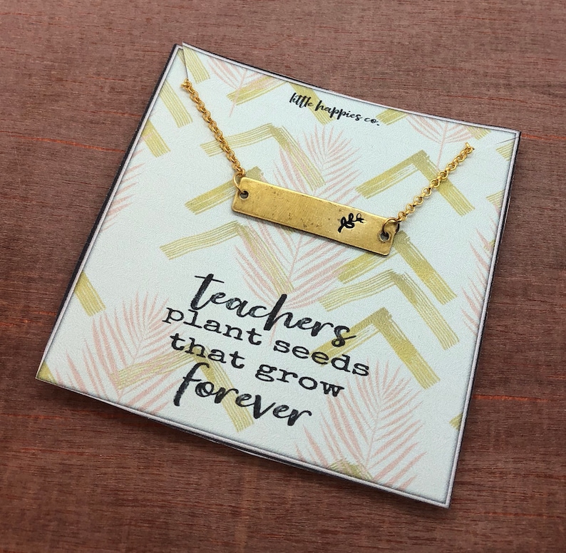 teachers gift gift from student daycare gift teacher necklace teacher Appreciation week gifts unique teacher gift Teacher gift