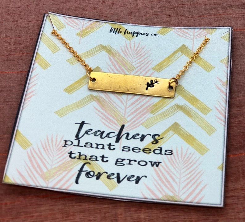 teachers gift gift from student daycare gift teacher necklace teacher Appreciation week gifts unique teacher gift Teacher gift