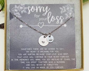 Sympathy Gift Loss of Father, Condolence Gift, Memorial Gift Necklace, Loss of Mother, Send a Gift, Miscarriage Gift, Gifts for Her