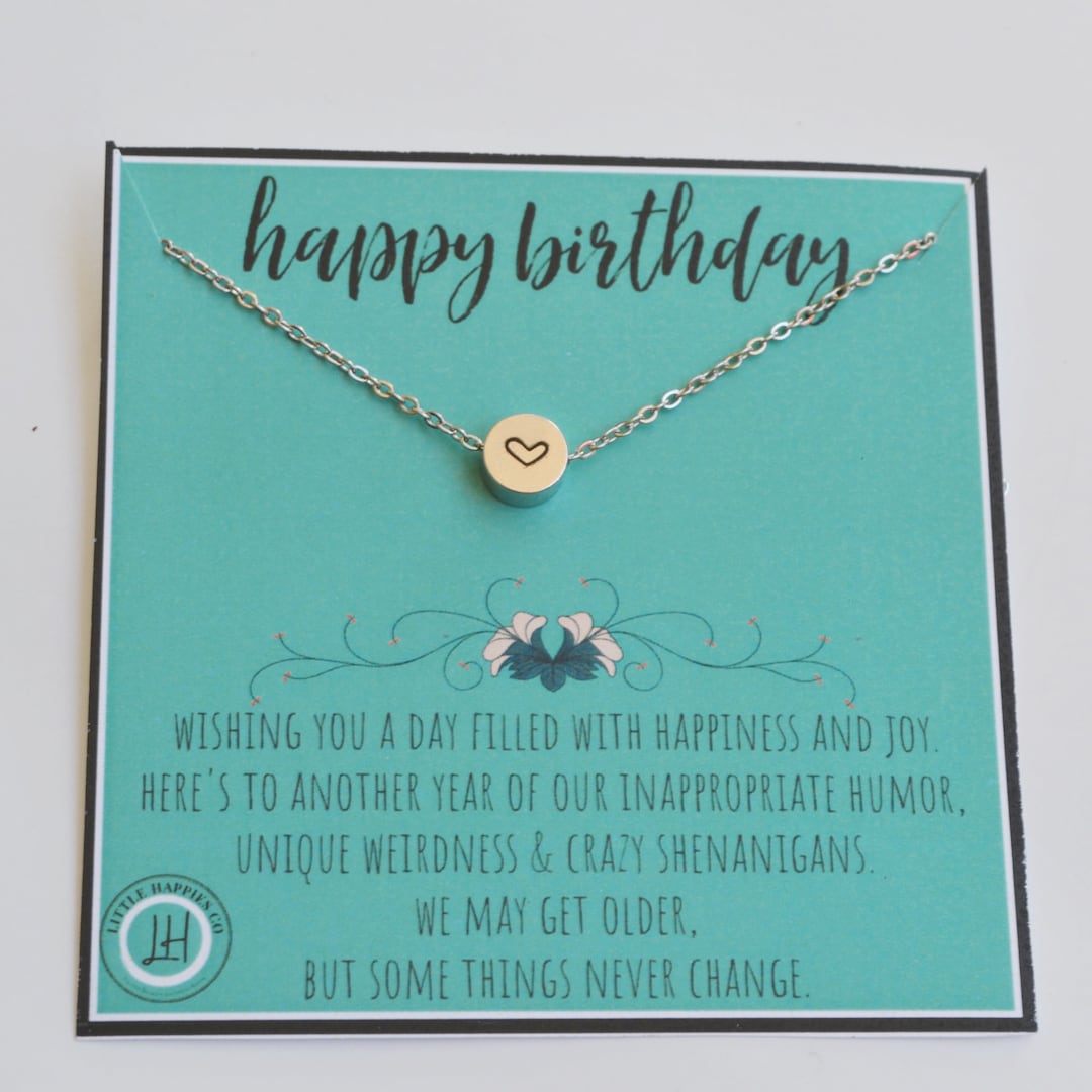 Meaningful Jewelry for Best Friend, Sentimental Gifts for Best Friends ...