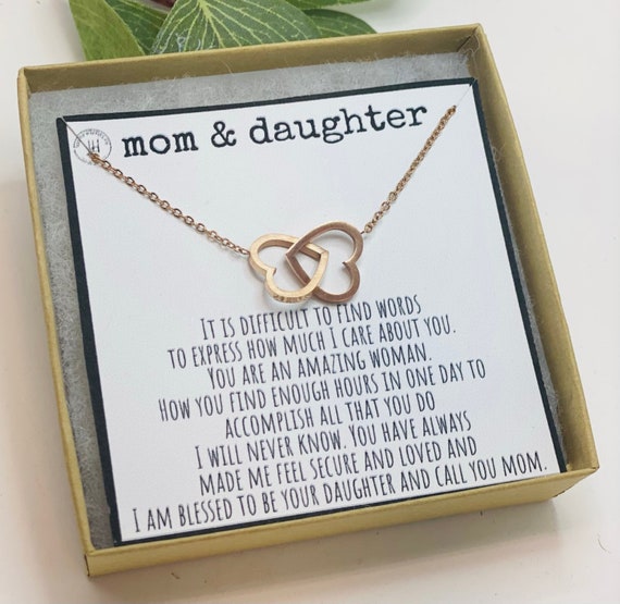 Necklace for daughter shop from mom