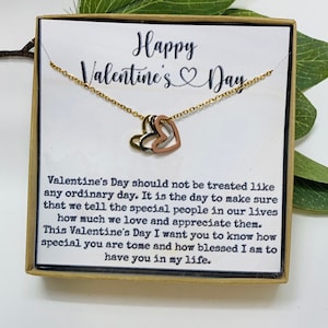 Valentines Day gift, Best Friend, Valentine, Gift for her, Best Friend Gifts, Friendship Necklace, Small Gift for Women, Girls Valentine