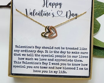 Valentines Day gift, Best Friend, Valentine, Gift for her, Best Friend Gifts, Friendship Necklace, Small Gift for Women, Girls Valentine