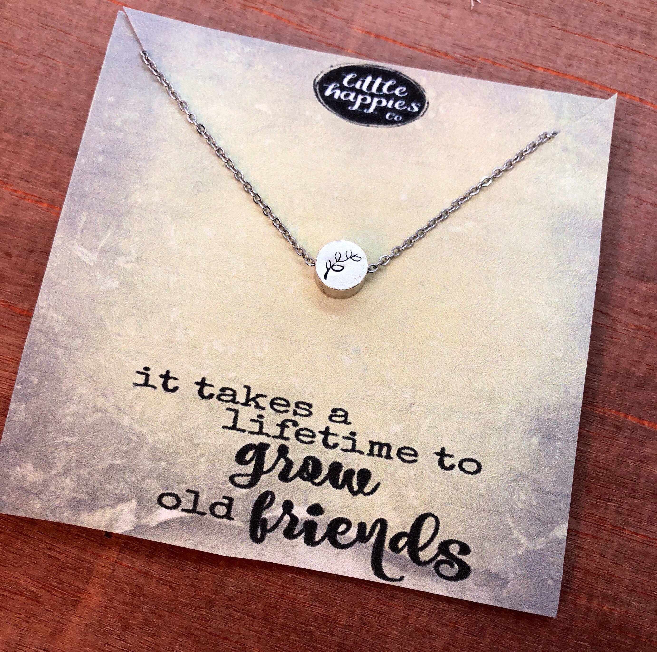 Set of 3 friend necklaces - Friendship necklaces 3 friend gift, Friend –  Little Happies Co