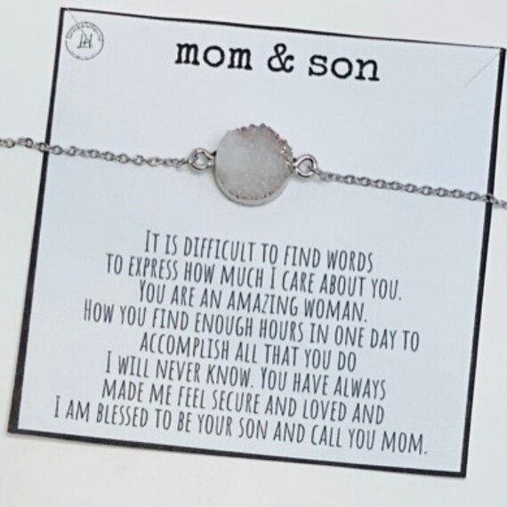 Mom and Son Forever Necklace From Son 