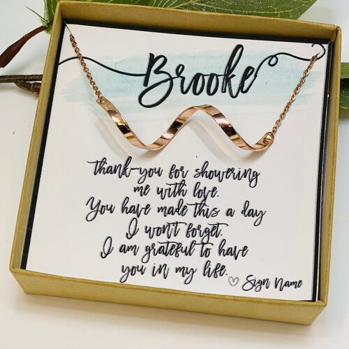 Bridal Shower Hostess Gift Bridal Shower Hostess Thank You Etsy
