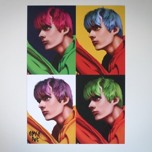 Stampa a quattro colori di Awsten Knight Waterparks