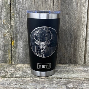 Whitetail Deer Yeti 20oz Tumbler | Insulated Tumbler | Gift for Him | Deer Hunting Yeti | Whitetail Deer Hunters Tumbler | Hunters Tumbler