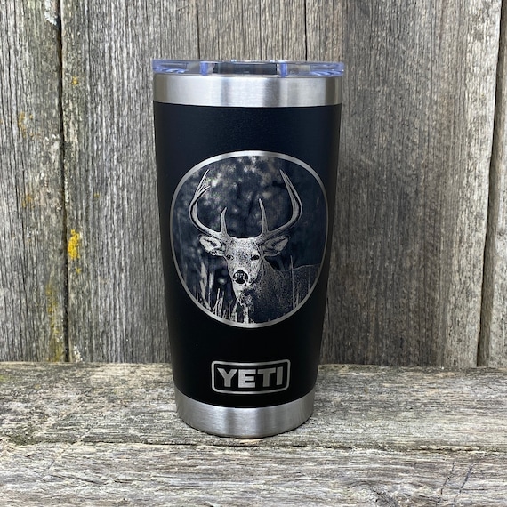 Whitetail Deer Yeti 30oz Tumbler Insulated Tumbler Gift for Him Deer  Hunting Yeti Whitetail Deer Hunters Tumbler Hunters Tumbler 