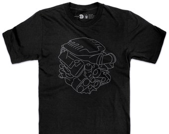 BMW M3 Engine T-Shirt【E90/E92 - S65】