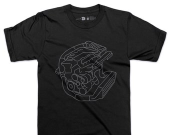 Audi RS3 Engine T-shirt【RS3 / TTRS】