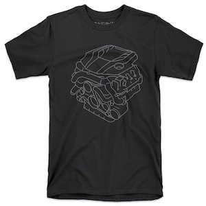 Audi S4/S5 Engine T-shirt【B9 S4 / S5 / SQ5】