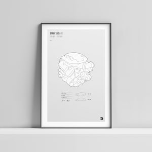 BMW M3 Engine Print【E90/E92 M3 - S65】