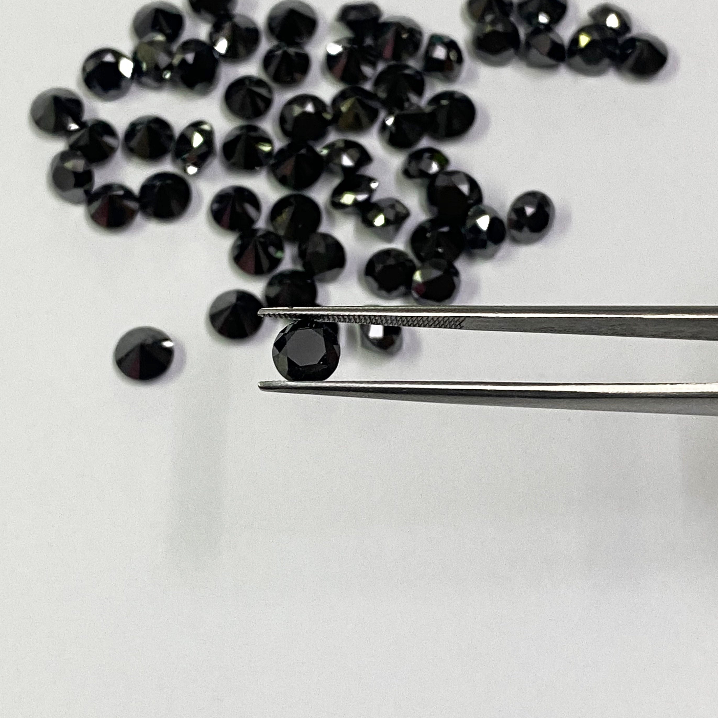 Buy Small Loose Black Diamonds Online In India Etsy India