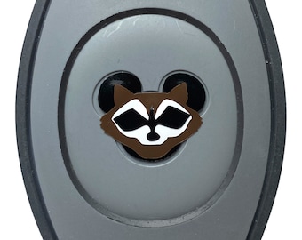 Rocket Decal for MagicBand 2 or MagicBand+ | Guardians of the Galaxy Vinyl Sticker for Magic Band Mickey | Decoration Disney World Trip