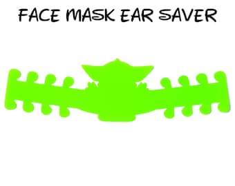 Baby Yoda Face Mask Ear Saver | Star Wars The Mandalorian| Ready to Ship!