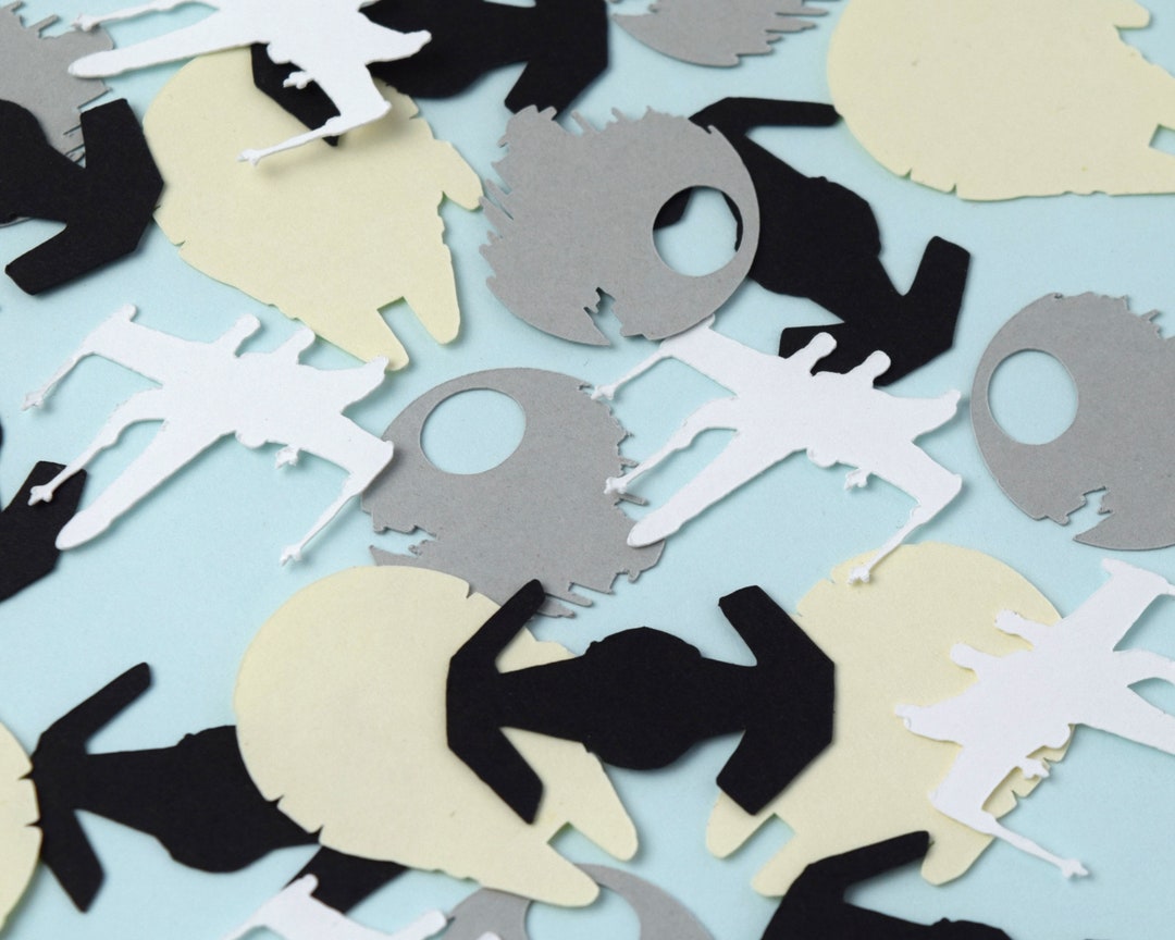 Star Wars Confetti Star Wars Party Confetti Star Wars Party Supplies