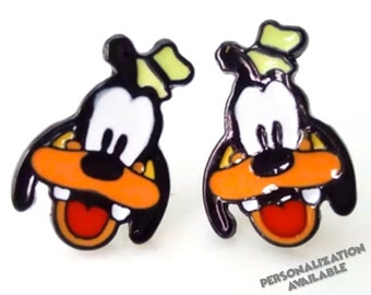 Goofy Earrings | Disney Earrings | Goofy Jewelry | Disney Jewelry | Disney Jewellery | Disney Character Earrings | Disney Character Gift