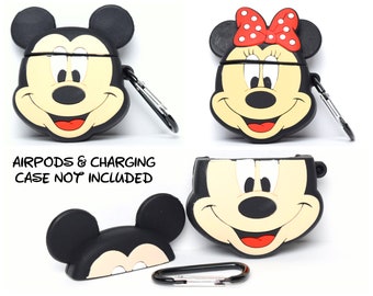 Mickey or Minnie Mouse AirPods Case Cover | AirPods & Charging Case NOT Included