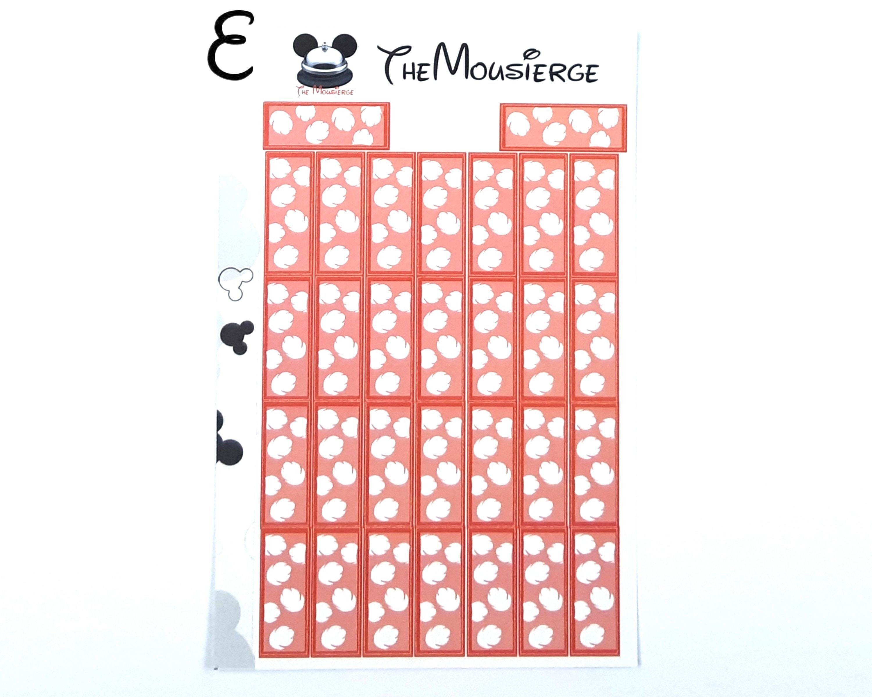 Lilo and Stitch Planner Stickers 1, Disney Erin Condren, For LifePlanners  Organ