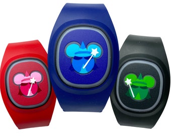 Sleeping Beauty Fairies Decal for MagicBand 2 or MagicBand+ | Flora, Fauna, Merryweather Vinyl Sticker for Magic Band Mickey | Disney World