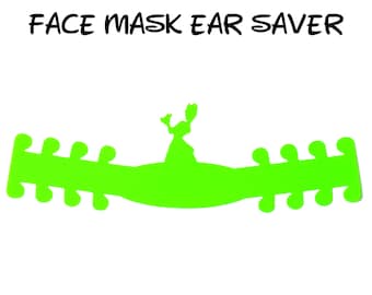 Tiana Face Mask Ear Saver | The Princess and the Frog | Ready to Ship!