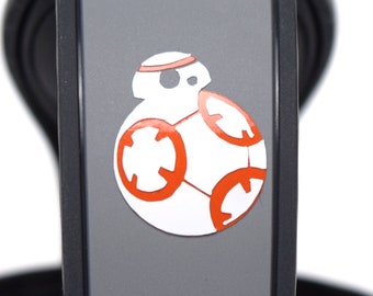 BB8 Decal for MagicBand 2 & MagicBand+ | Star Wars Vinyl Sticker for Magic Band | Decoration for Disney World Trip | Galaxy's Edge Character