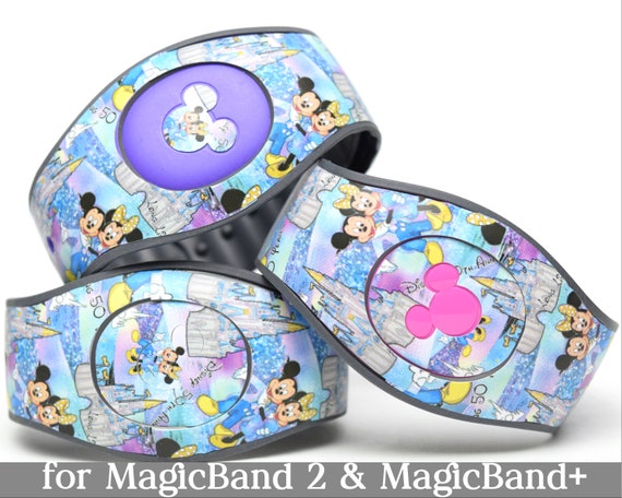 Disney World 50th Anniversary Skin for Magicband 2.0 or Magicband