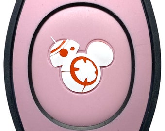 BB8 Decal for MagicBand 2 or MagicBand+ | Star Wars Vinyl Sticker for Magic Band Mickey | Custom Character Decoration for Disney World Trip