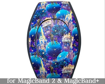 Disney World Skin for MagicBand 2.0 or MagicBand+ | Partners Statue Magic Band Decal | Disney Trip Vinyl Sticker | Fits Child & Adult Band