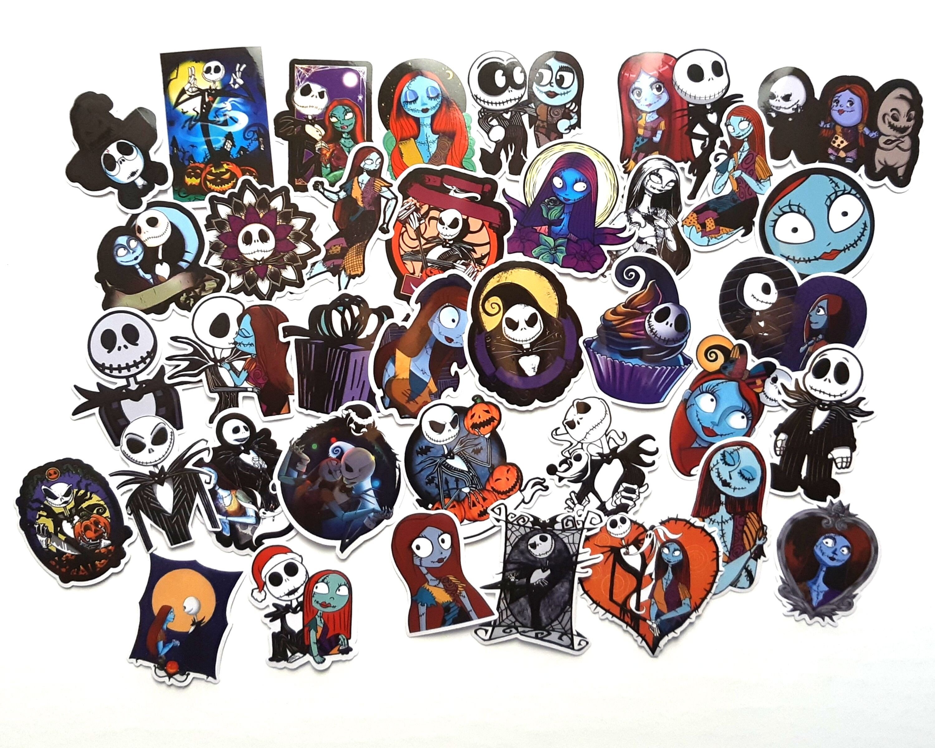 The Nightmare Before Christmas Stickers Vinyl Sticker for | Etsy